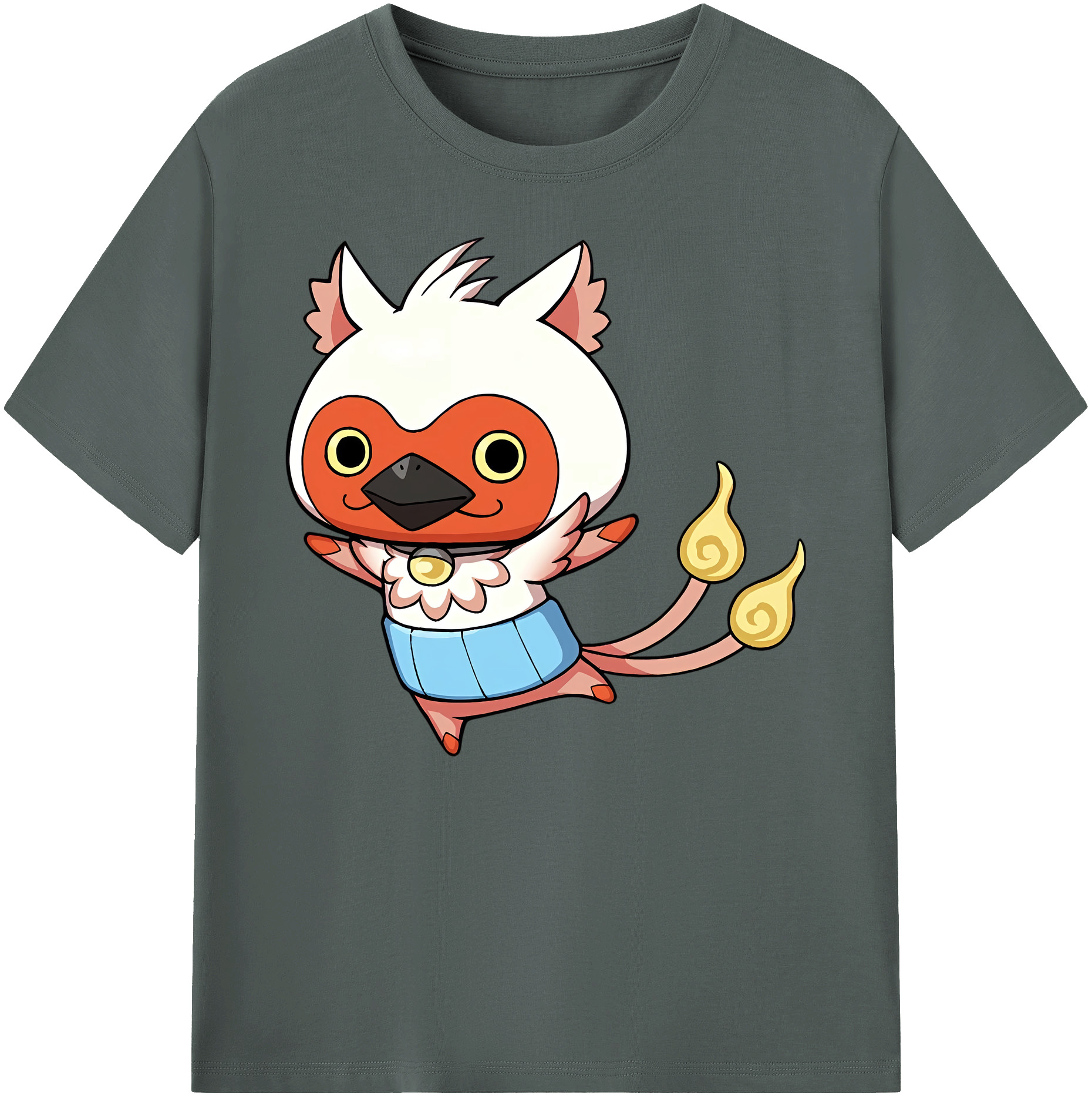 （画像用） 妖怪ウォッチ Yo-kai Watch 綿100％ メンズ半袖Tシャツ｜肌触りやわらか＆通気性